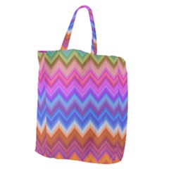 Pattern Chevron Zigzag Background Giant Grocery Tote by Pakrebo