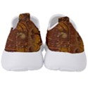 Copper Caramel Swirls Abstract Art Men s Slip On Sneakers View4