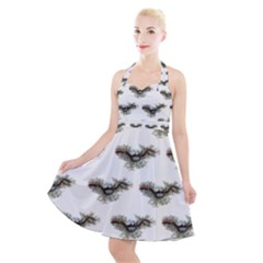 Friend Of My Better Days - By Larenard Halter Party Swing Dress 