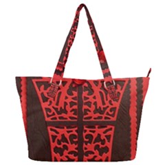 Red Present Full Print Shoulder Bag