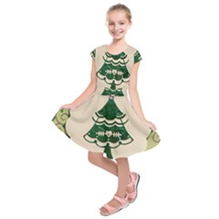 Oh Christmas Tree Kids  Short Sleeve Dress