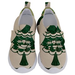 Oh Christmas Tree Kids  Velcro No Lace Shoes by DeneWestUK