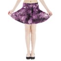 Amethyst purple violet Geode Slice Mini Flare Skirt View3