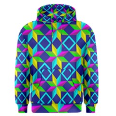 Pattern Star Abstract Background Men s Pullover Hoodie by Pakrebo