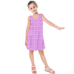 Wreath Differences Kids  Sleeveless Dress by Pakrebo