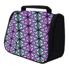 Geometric Patterns Triangle Seamless Full Print Travel Pouch (small)