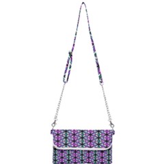 Geometric Patterns Triangle Seamless Mini Crossbody Handbag