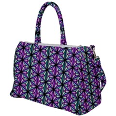 Geometric Patterns Triangle Seamless Duffel Travel Bag