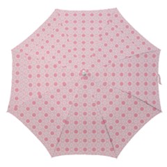 Traditional Patterns Pink Octagon Straight Umbrellas by Pakrebo