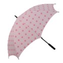 Traditional Patterns Pink Octagon Golf Umbrellas View2