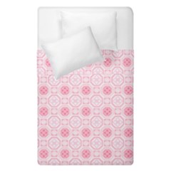 Traditional Patterns Pink Octagon Duvet Cover Double Side (single Size) by Pakrebo