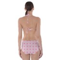 Traditional Patterns Pink Octagon Cut-Out One Piece Swimsuit View2