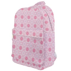 Traditional Patterns Pink Octagon Classic Backpack