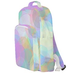 Abstract Background Texture Double Compartment Backpack