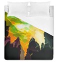 Forest Trees Nature Wood Green Duvet Cover (Queen Size) View1