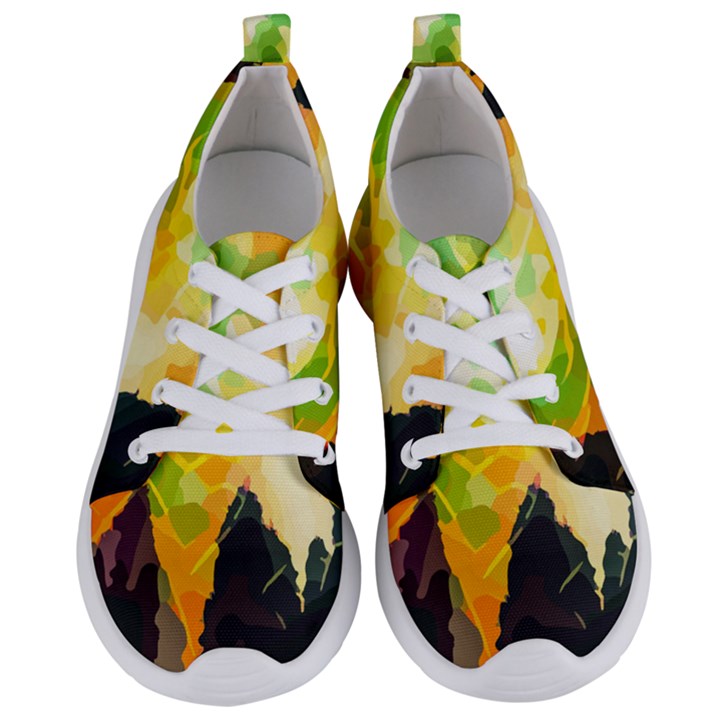 Forest Trees Nature Wood Green Women s Lightweight Sports Shoes