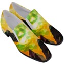 Forest Trees Nature Wood Green Slip On Heel Loafers View3