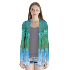 Garden 2 Drape Collar Cardigan by WILLBIRDWELL