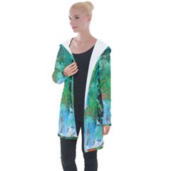 Garden 2 Longline Hooded Cardigan