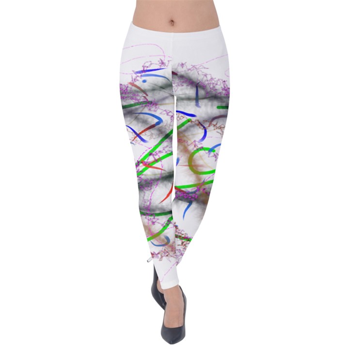 Chaos Velvet Leggings