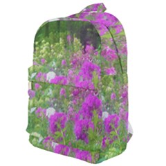 Annabella Hydrangeas And Purple Garden Landscape Classic Backpack