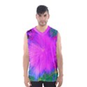 Psychedelic Purple Garden Milkweed Flower Men s Basketball Tank Top View1