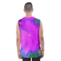 Psychedelic Purple Garden Milkweed Flower Men s Basketball Tank Top View2