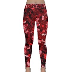 The Ruby Garland Shimmer Classic Yoga Leggings by WensdaiAmbrose