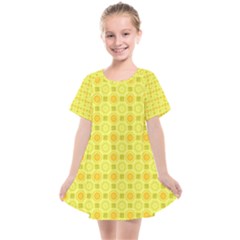 Traditional Patterns Chrysanthemum Kids  Smock Dress by Pakrebo