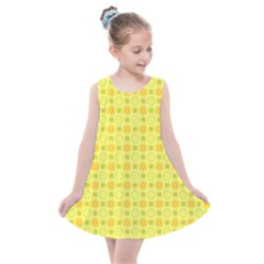 Traditional Patterns Chrysanthemum Kids  Summer Dress by Pakrebo