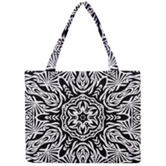 Pattern Star Design Texture Mini Tote Bag by Pakrebo