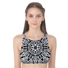 Pattern Star Design Texture Tank Bikini Top by Pakrebo