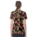 Graphic Pattern Rubiks Cube Cube Women s Sport Mesh Tee View2