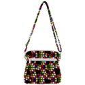 Graphic Pattern Rubiks Cube Cube Zipper Messenger Bag View3