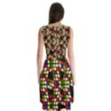 Graphic Pattern Rubiks Cube Cube Sleeveless Chiffon Dress   View2