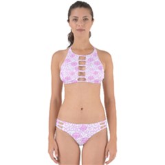 Peony Asia Spring Flowers Natural Perfectly Cut Out Bikini Set by Pakrebo