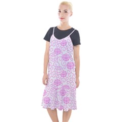 Peony Asia Spring Flowers Natural Camis Fishtail Dress