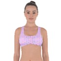 A Hexagonal Pattern Got No Strings Sports Bra View1