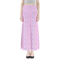 A Hexagonal Pattern Full Length Maxi Skirt by Pakrebo