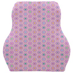 A Hexagonal Pattern Car Seat Velour Cushion  by Pakrebo