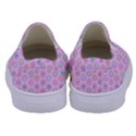 A Hexagonal Pattern Kids  Canvas Slip Ons View4