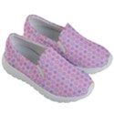 A Hexagonal Pattern Kids  Lightweight Slip Ons View3