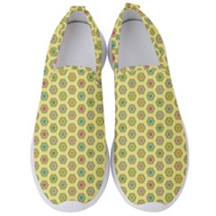 A Hexagonal Pattern Men s Slip On Sneakers by Pakrebo