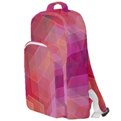 Abstract Background Texture Double Compartment Backpack