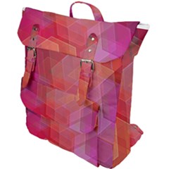 Abstract Background Texture Buckle Up Backpack