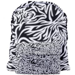 Flames Fire Pattern Digital Art Giant Full Print Backpack by Pakrebo