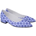 A Hexagonal Pattern Women s Low Heels View3