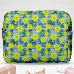 Narcissus Yellow Flowers Winter Make Up Pouch (large) by Pakrebo