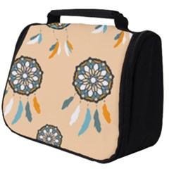 Dreamcatcher Pattern Pen Background Full Print Travel Pouch (big)