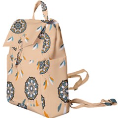 Dreamcatcher Pattern Pen Background Buckle Everyday Backpack